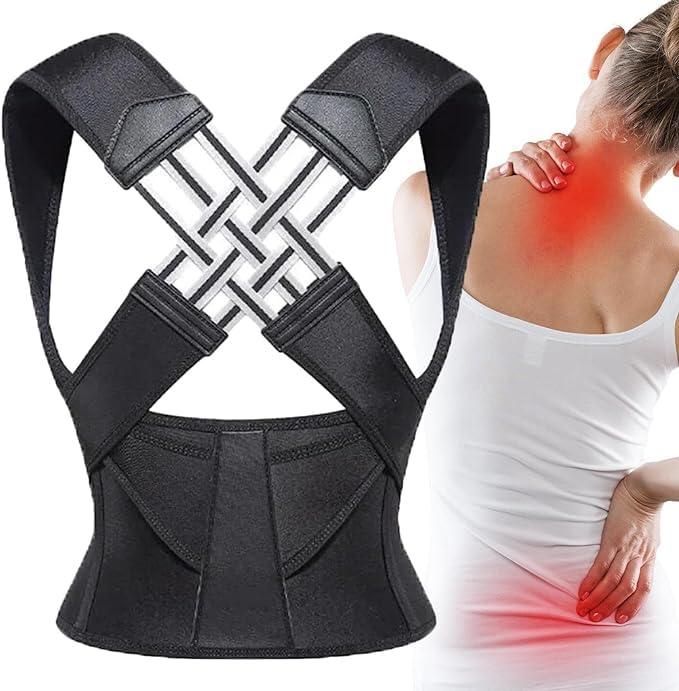 Adjustable Posture Corrector Belt – Back Support for Men & Women