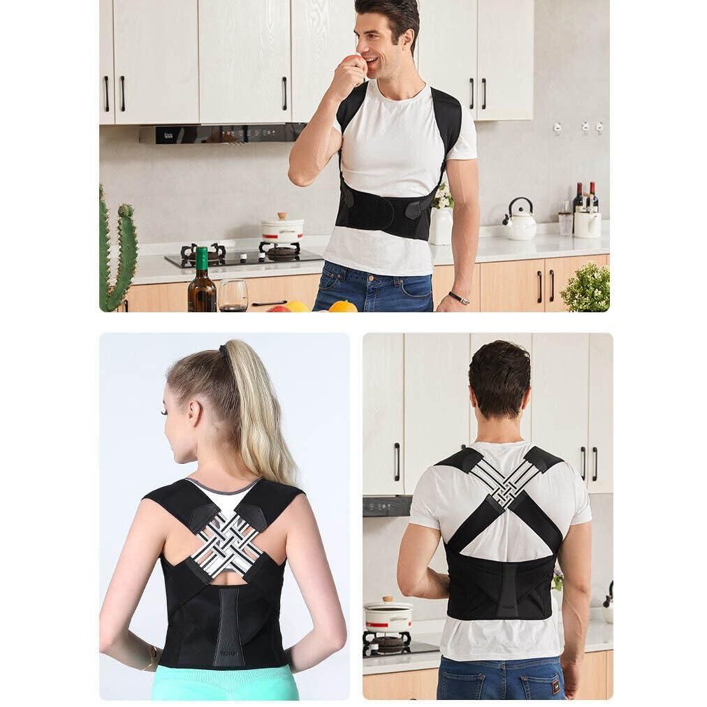 Adjustable Posture Corrector Belt – Back Support for Men & Women