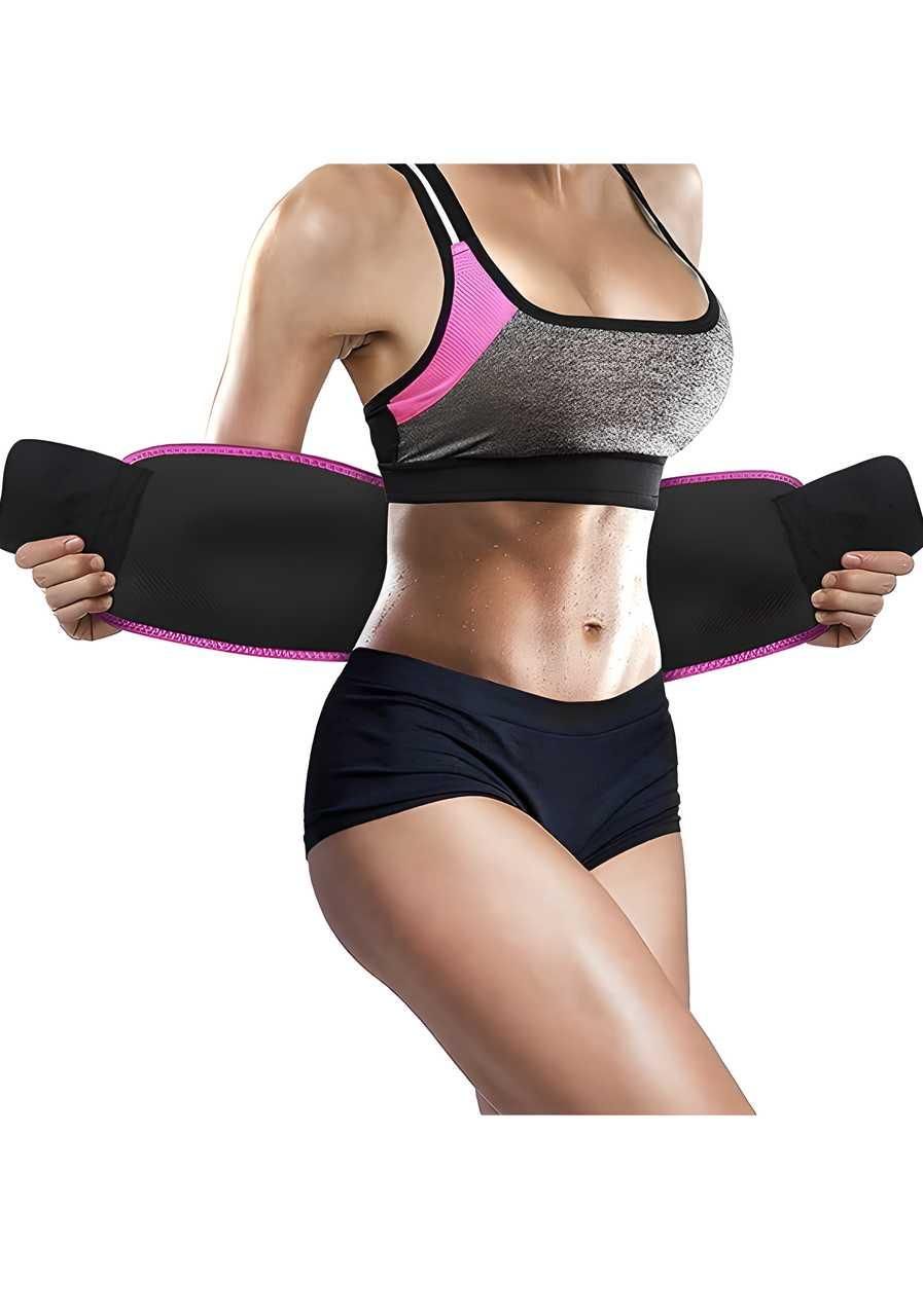 Adjustable Waist Trimmer Belt – Sweat & Slim Support for Men & Women